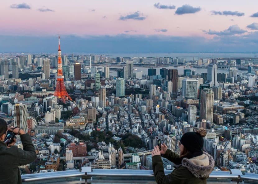 Tokyo city view & Mori Art Museum