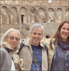 Experiência em Roma com Gustavo e Silvia